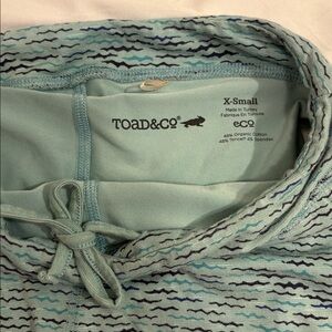 Toad & Co Blue Wave Golf Skirt